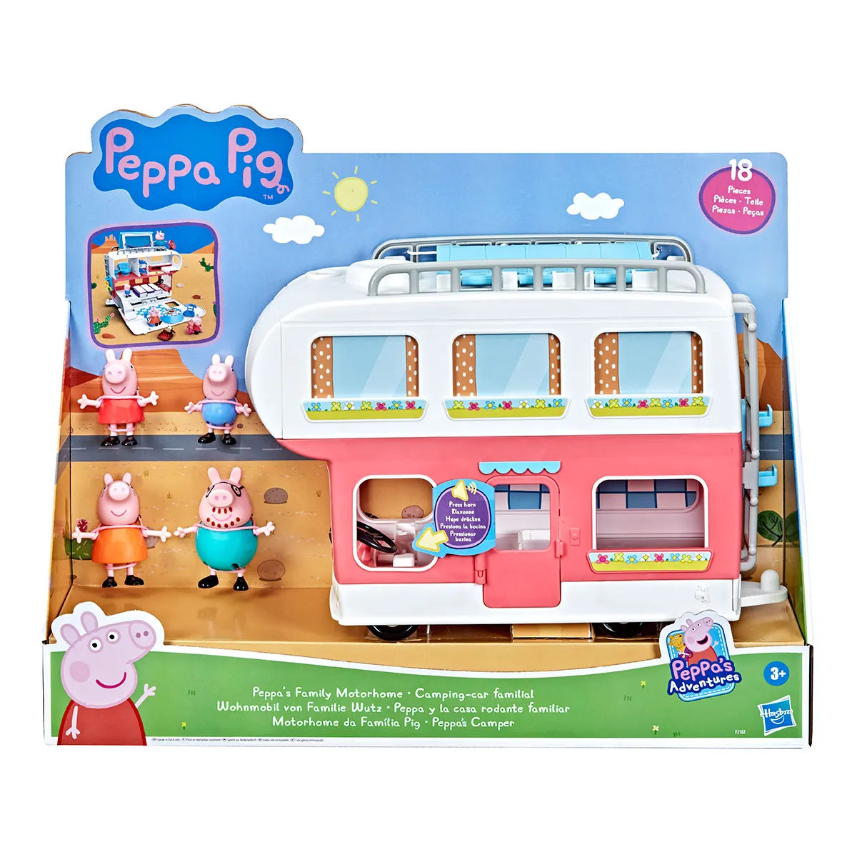 Игровой набор Peppa - СЕМЕЙНЫЙ КЕМПЕР ПЕППЫ (4 фигурки, звук) Купить по  цене 2997 грн грн. в Украине | Интернет-Магазин ROZUM