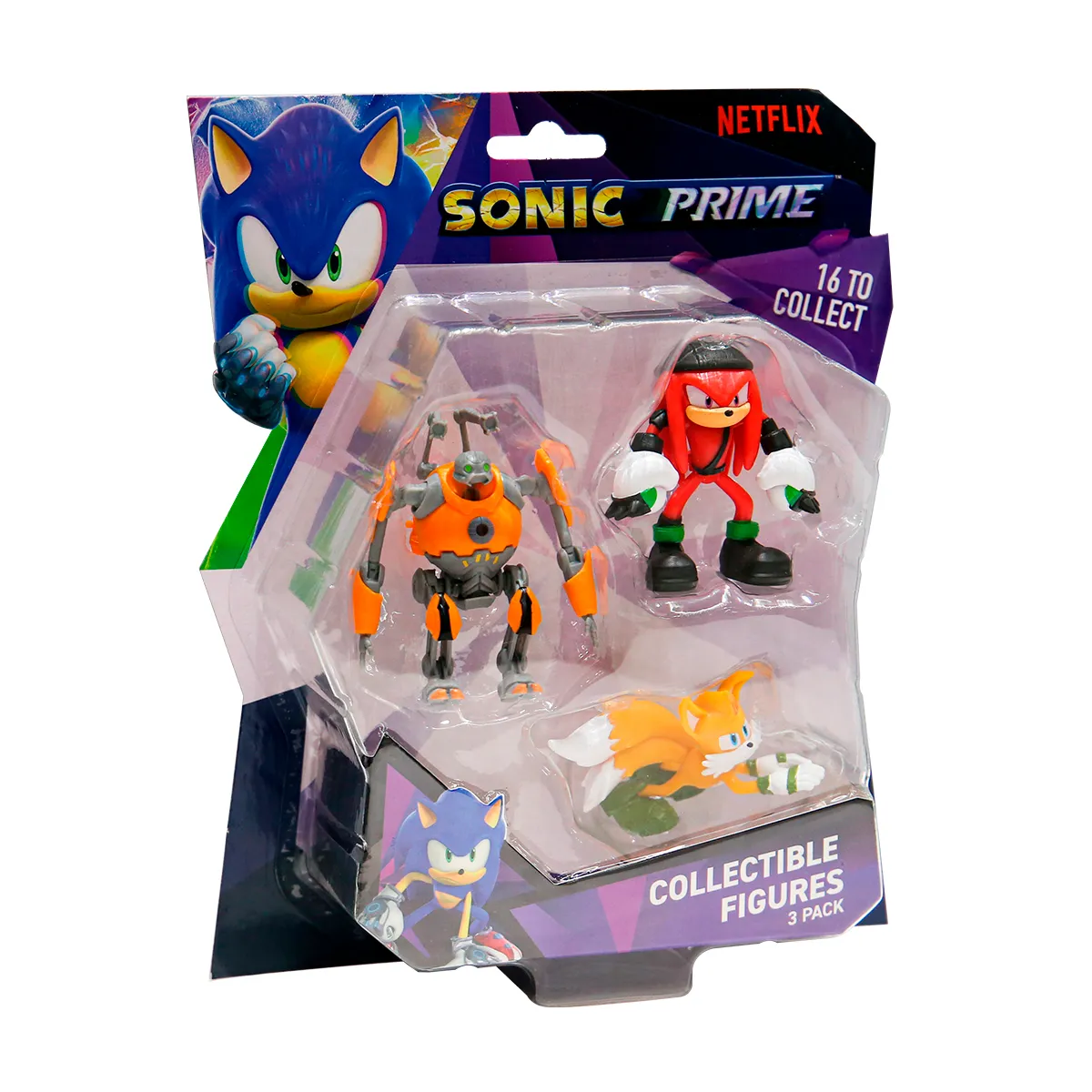 Набір ігрових фігурок SONIC PRIME – ЕҐФОРСЕР, НАКЛЗ, ТЕЙЛЗ (3 фiгурки, 6,5  cm) Купить по цене 299 грн грн. в Украине | Интернет-Магазин ROZUM