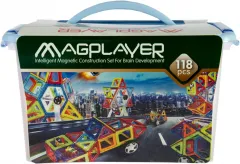 Магнітний конструктор MagPlayer 118 од. (MPT-118)