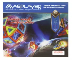 Магнітний конструктор MagPlayer 30 од. (MPB-30)