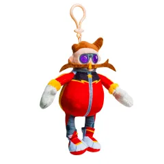Мяка іграшка на кліпсі SONIC PRIME – ДОКТОР ЕҐМАН (15 cm)