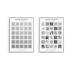 Скретч постер "Where to next?" 1DEA.me (TBWTN)
