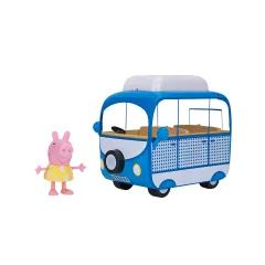 Ігровий набір Peppa - БУДИНОК НА КОЛІСАХ (фігурка Пеппи, автобус)
