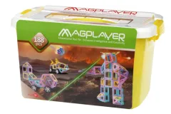 Магнітний конструктор MagPlayer магнітний набір-бокс 188 ел (MPT2-188)