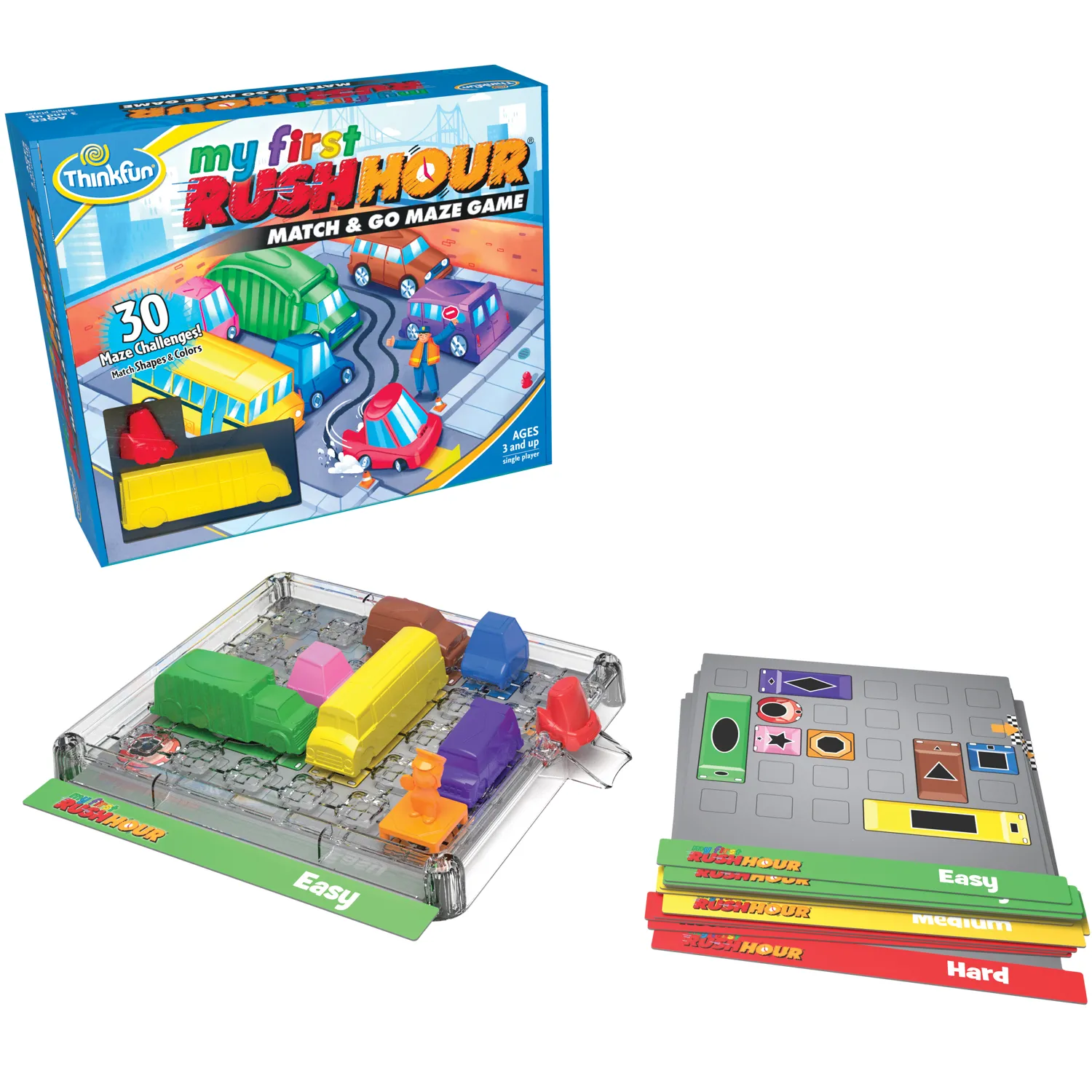 Логическая игра ThinkFun Час Пик для самых маленьких (76411) Купить по цене  799 грн грн. в Украине | Интернет-Магазин ROZUM