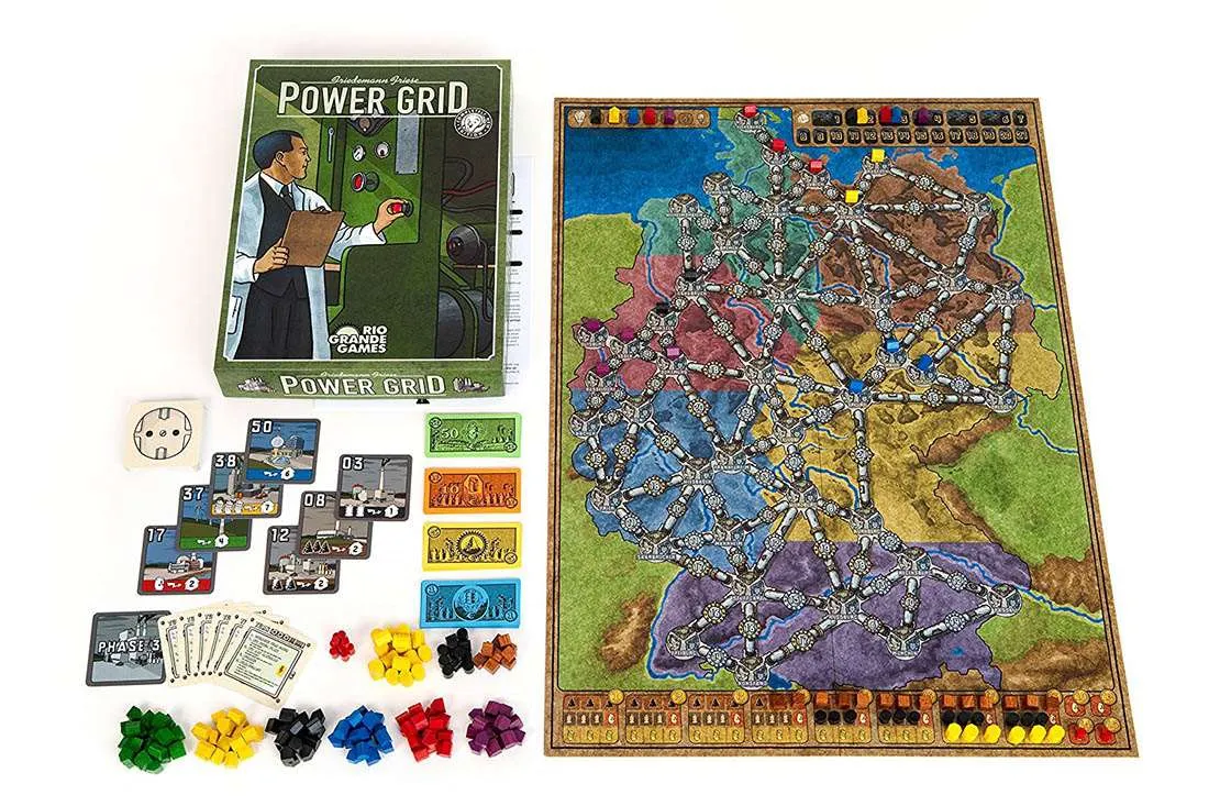 Енергосеть. Перезарядка (Power Grid Recharged (2nd Edition) (EN) Rio Grande  Games - Настольная игра Купить по цене 2367 грн грн. в Украине |  Интернет-Магазин ROZUM