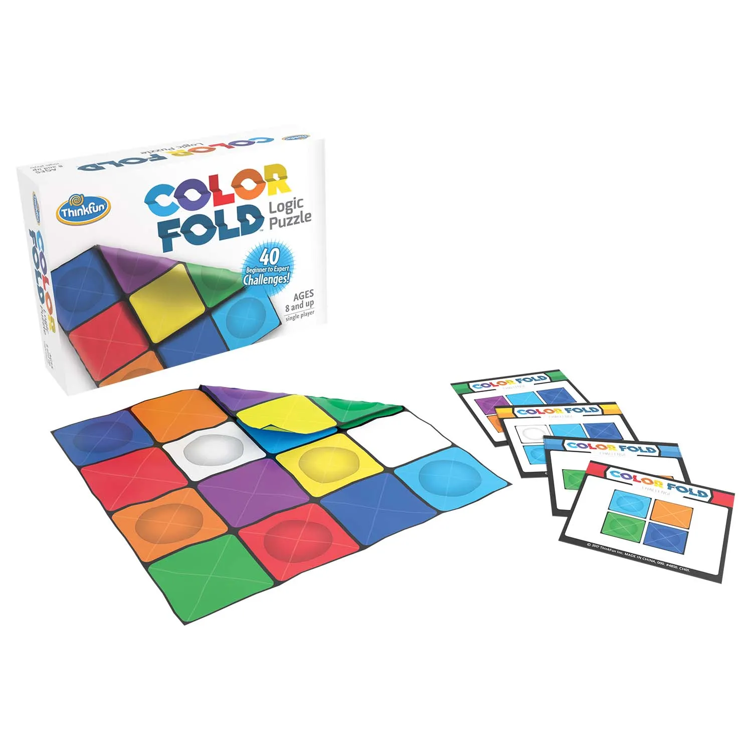 Логическая игра ThinkFun Color Fold (4850) Купить по цене 299 грн грн. в  Украине | Интернет-Магазин ROZUM