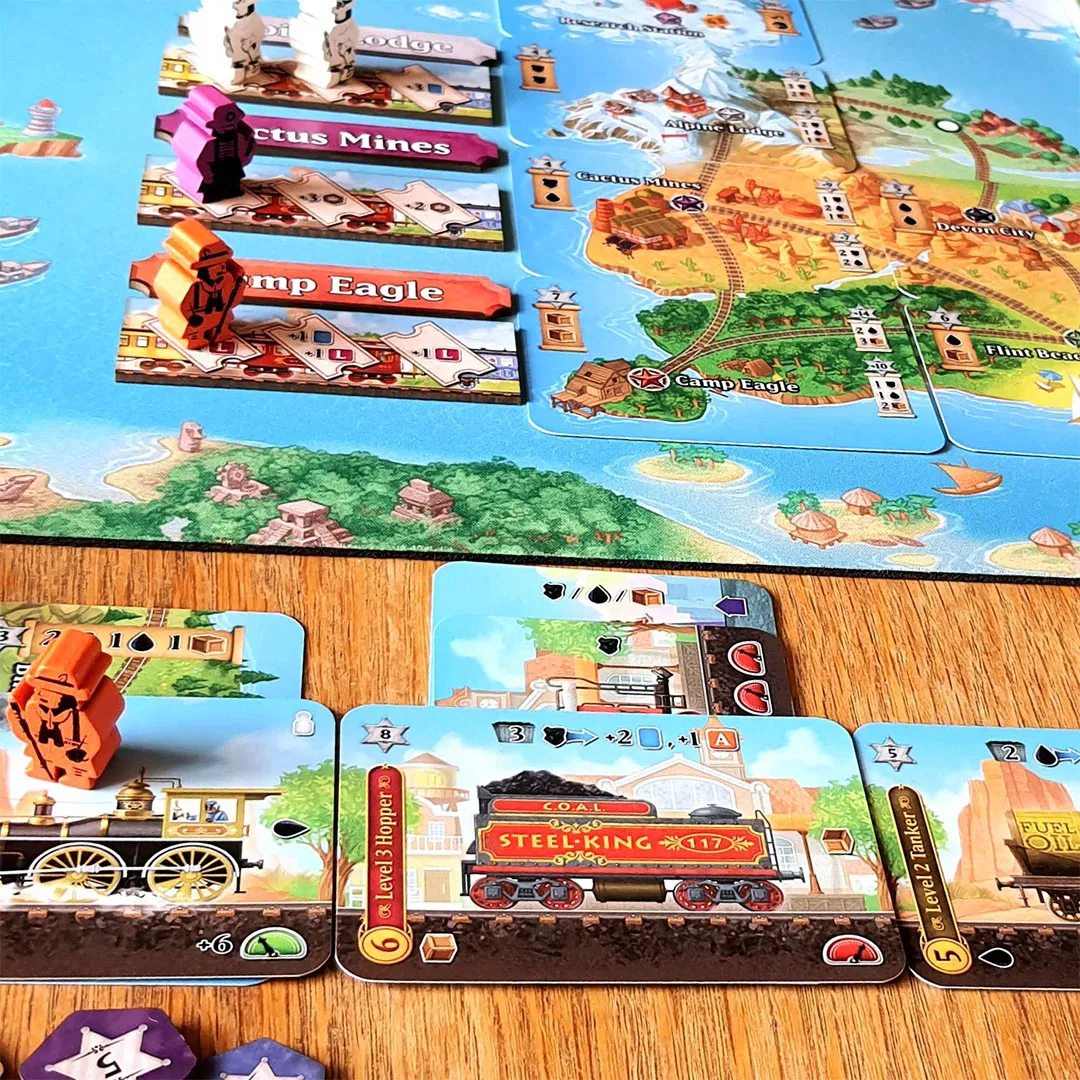 Остров Железных дорог: Все по Местам (UA). Isle of Trains: All Aboard.  Игромаг - Настольная игра (8062) Купить по цене 980 грн грн. в Украине |  Интернет-Магазин ROZUM