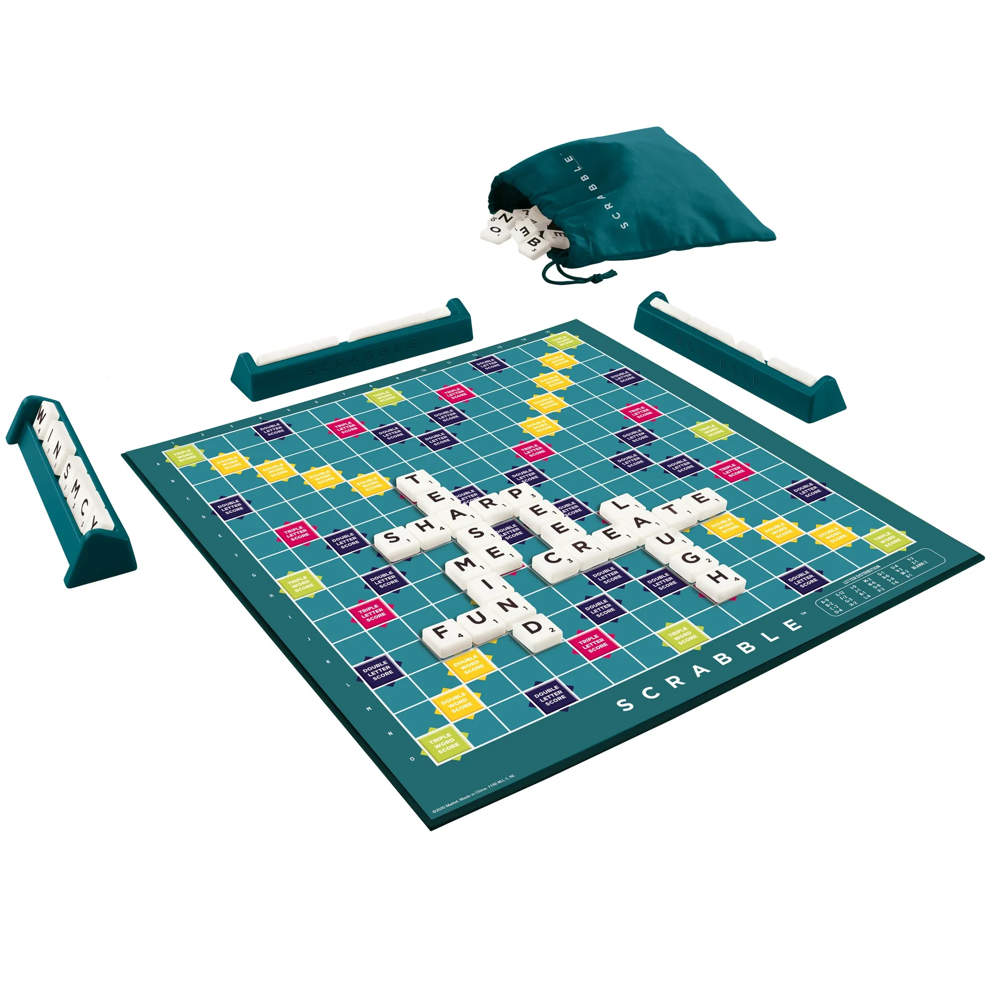 Настольная игра Mattel Скрабл (Scrabble) (англ.) (Y9592) Купить по цене 999  грн грн. в Украине | Интернет-Магазин ROZUM