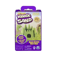 Песок для детского творчества - KINETIC SAND NEON (зеленый, 227г)