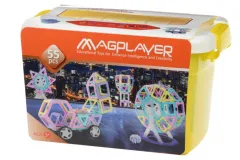 Магнітний конструктор MagPlayer бокс 55 ел (MPT2-55)