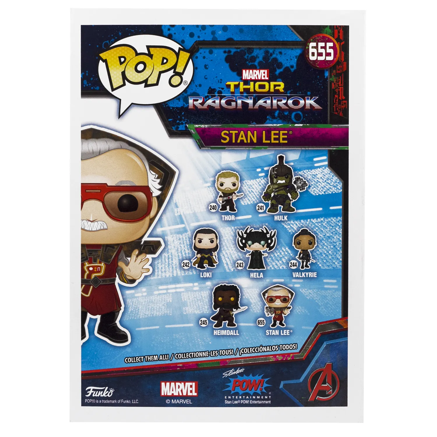 Фигурка Funko POP! Bobble: Marvel: Stan Lee в Ragnarok Outfit (FUN2549653)  Купить по цене 499 грн грн. в Украине | Интернет-Магазин ROZUM