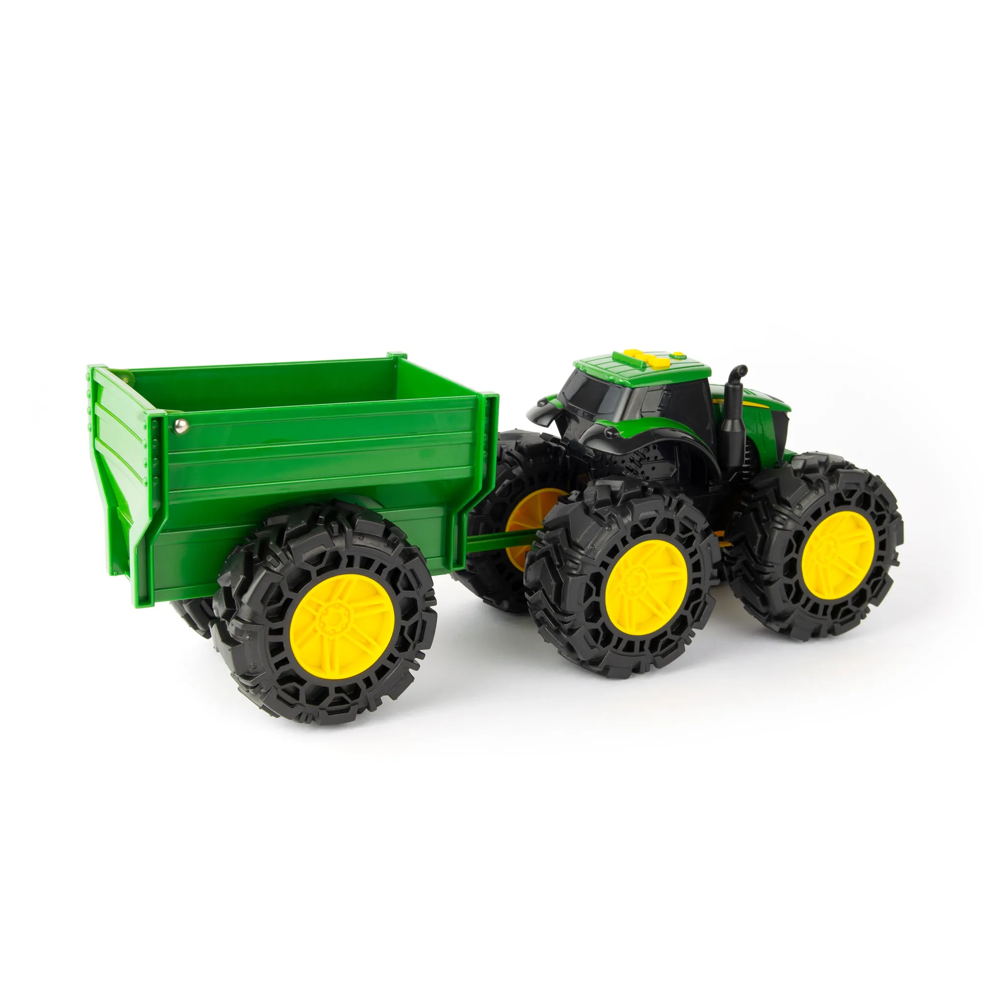 Машинка Трактор John Deere Kids Monster Treads із причепом і великими  колесами (47353) Купить по цене 1626 грн грн. в Украине | Интернет-Магазин  ROZUM