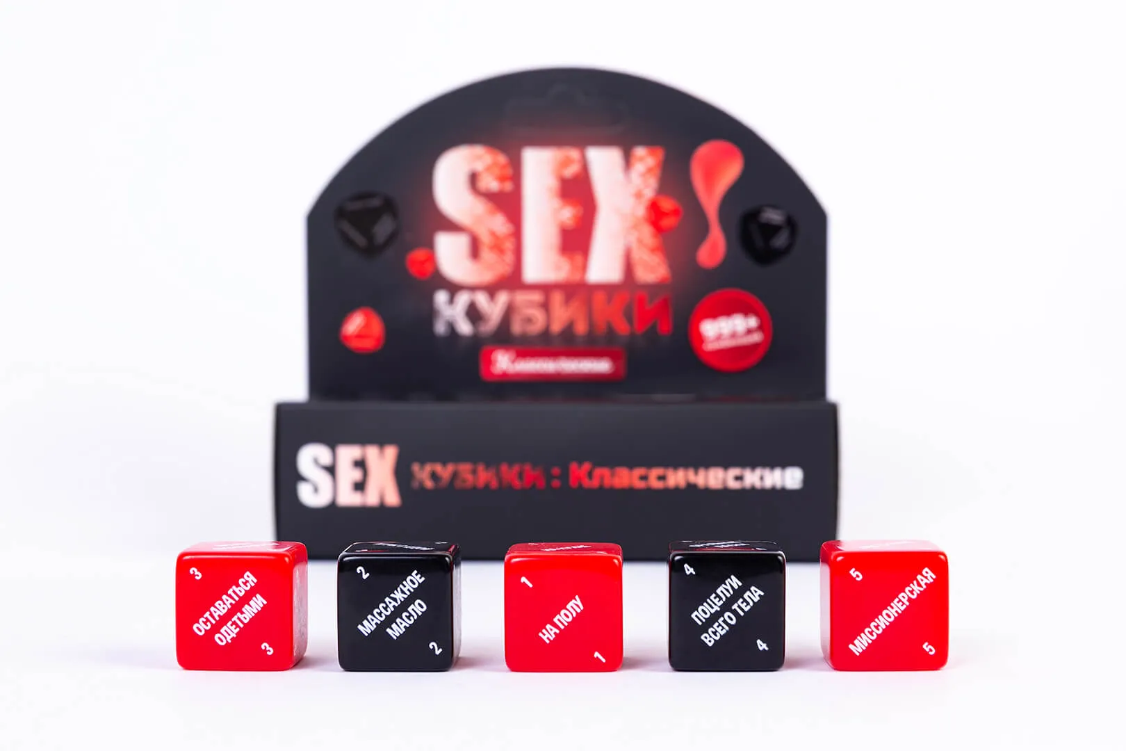 Настольная игра Fun Games Shop SEXКубики: Классические (FGS33) Купить по  цене 299 грн грн. в Украине | Интернет-Магазин ROZUM