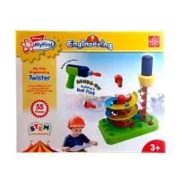 Конструктор Edu-Toys Горка-спираль с инструментами (JS022)