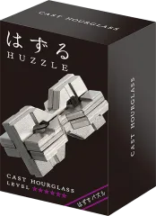 Металева головоломка Huzzle 6* Пісочний годинник (Huzzle Hourglass)