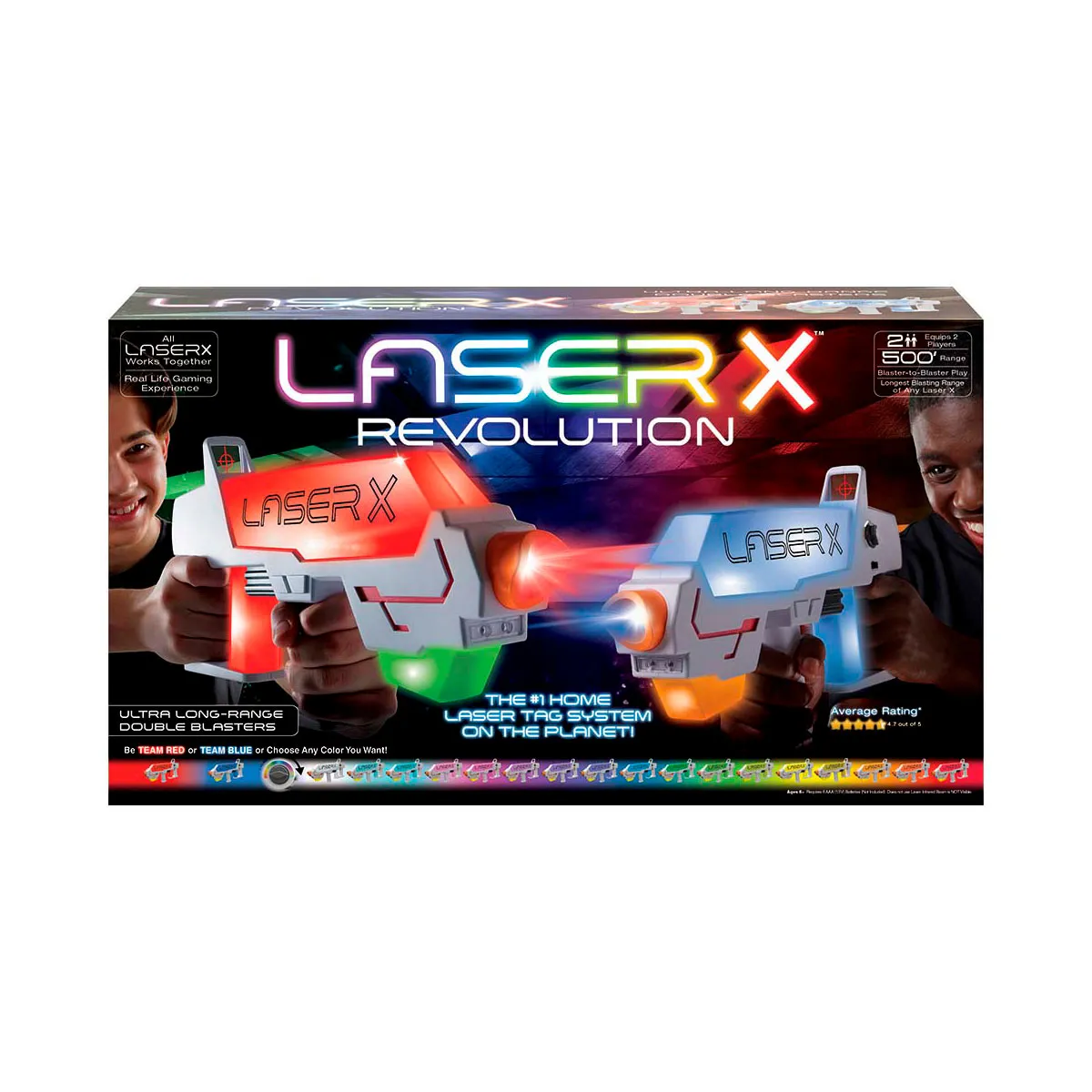 Игровой набор для лазерных боев - LASER X REVOLUTION LONG RANGE ДЛЯ ДВУХ  ИГРОКОВ Купить по цене 2855 грн грн. в Украине | Интернет-Магазин ROZUM