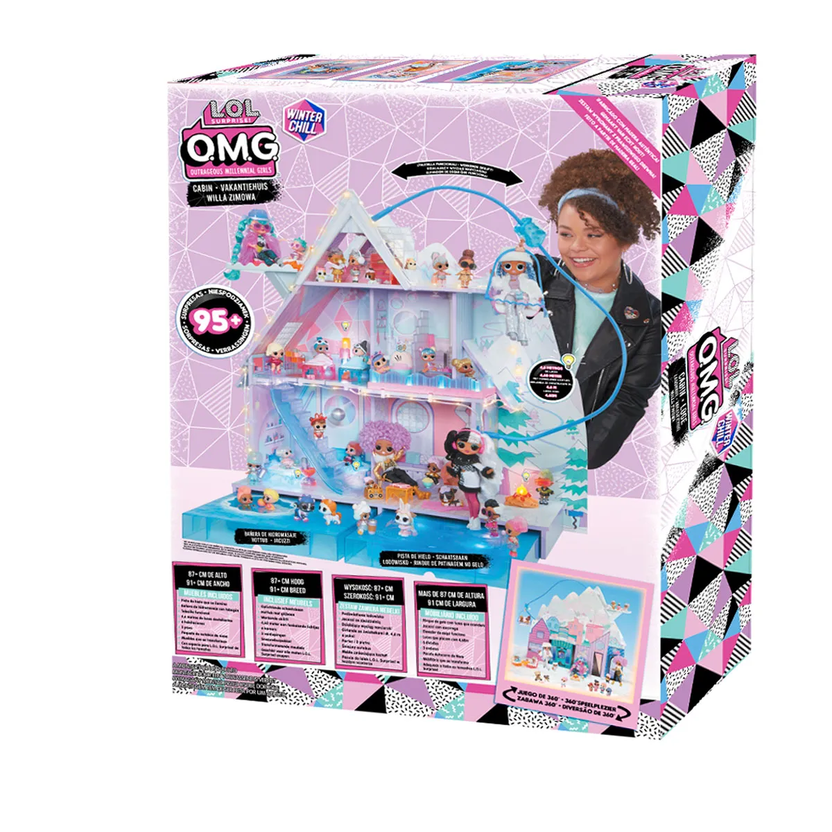 Игровой набор L.O.L. Surprise! Winter Wonderland Surprise - Шале (571452)  Купить по цене 7999 грн грн. в Украине | Интернет-Магазин ROZUM