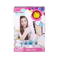 Ігровий набір Pom Pom Wow! - ГЛАМУР (55 помпонів з люрексом, 6 кольорів)