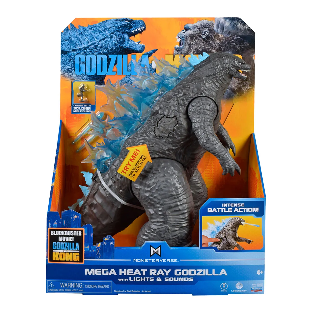 Фигурка GODZILLA VS. KONG – МЕГАГОДЗИЛЛА (33 сm, свет, звук) Купить по цене  1955 грн грн. в Украине | Интернет-Магазин ROZUM