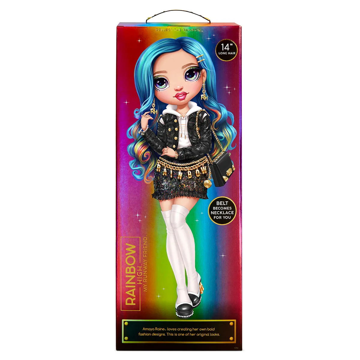 Коллекционная мегакукла RAINBOW HIGH - АМАЙЯ НА ПОДИУМЕ (61 cm) Купить по  цене 5995 грн грн. в Украине | Интернет-Магазин ROZUM