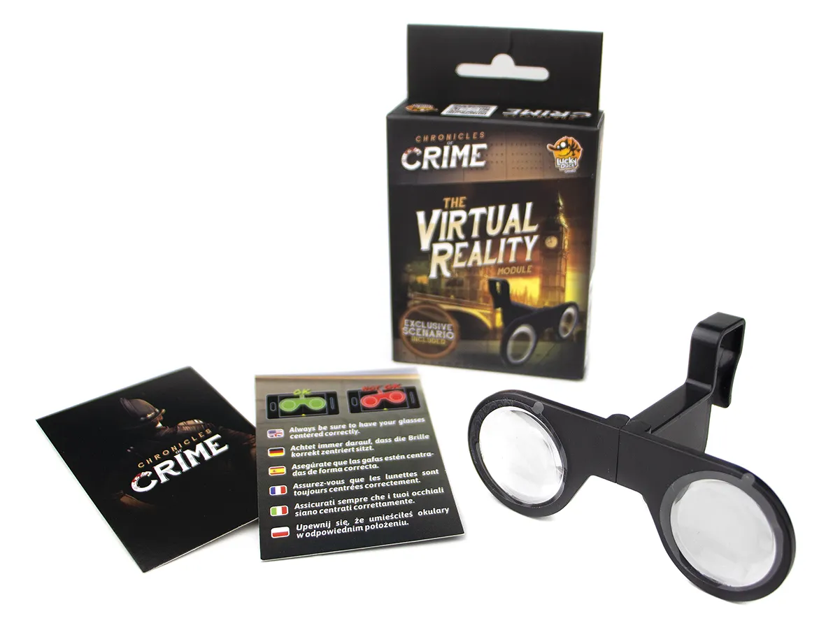 Криминальные хроники. Очки Chronicles of Crime. The Virtual Reality Игромаг  Купить по цене 590 грн грн. в Украине | Интернет-Магазин ROZUM