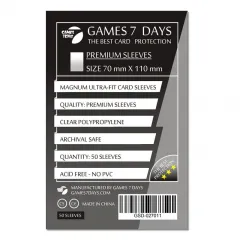 Протектори для карт Games7Days 70 х 110 мм, Magnum Ultra-Fit, 50 шт. (PREMIUM) (200130)