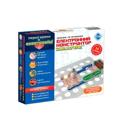 Конструктор Znatok Перші кроки в електроніці (34 схеми, набір С) (REW-K062)