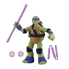 Фігурка TMNT Черепашки-Ніндзя Рестайлінг з бойовим панцирем - Донателло (12 см) (90729)