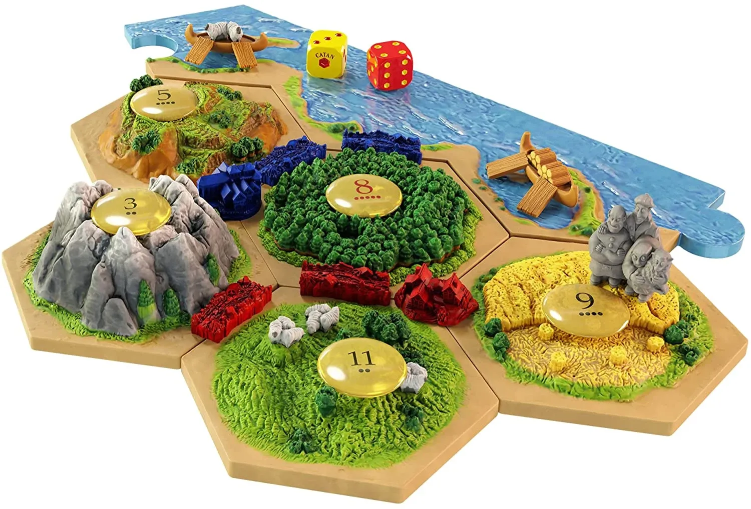 Настольная игра Catan 3D Edition (Колонизаторы 3D) (англ) Купить по цене  14911 грн грн. в Украине | Интернет-Магазин ROZUM