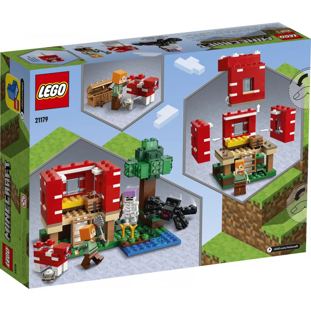 Конструктор LEGO Minecraft - Дом-лягушка - Лего Майнкрафт 21256