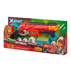 Швидкострільний бластер Dino X-Shot claw hunter (2 середніх яйця, 4 маленьких яйця, 24 патрона) (486