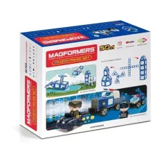 Магнітний конструктор Magformers Поліція, 50 ел