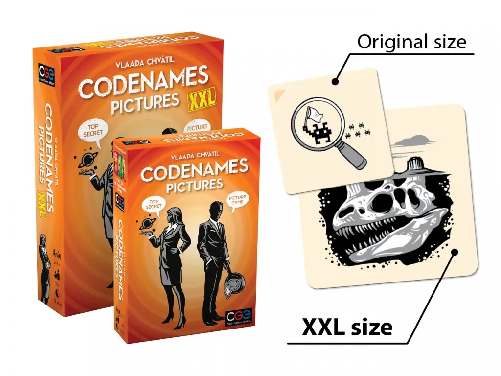 Codenames: Pictures XXL (Кодовые имена. Картинки XXL) (EN) Czech Games  Edition - Настольная игра (CGE00050) Купить по цене 1570 грн грн. в Украине  | Интернет-Магазин ROZUM