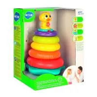 Музична пірамідка Hola Toys Каченя з підсвічуванням (2101)