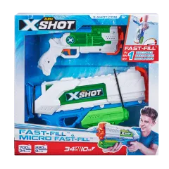 Набір водних бластерів Zuru X-Shot Fast Fill Medium And Small