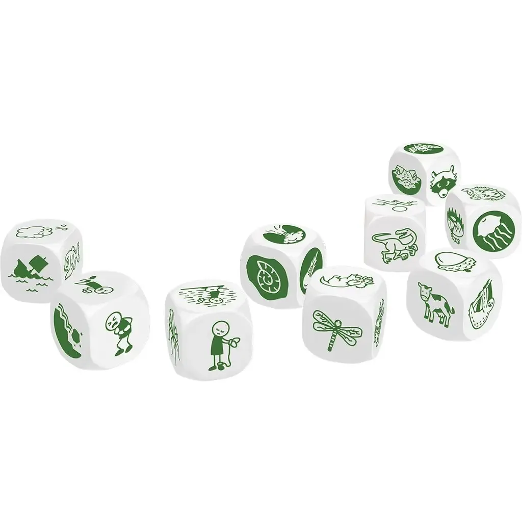 Настольная игра Rorys Story Cubes Кубики Историй Первичный мир (240324)  Купить по цене 569 грн грн. в Украине | Интернет-Магазин ROZUM