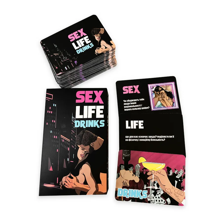 Настольная игра Flixplay SEX LIFE DRINKS (0002) Купить по цене 320 грн грн.  в Украине | Интернет-Магазин ROZUM