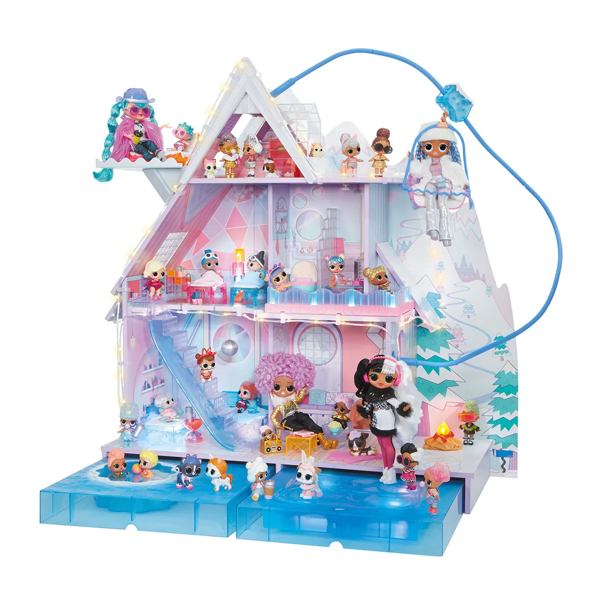 Игровой набор L.O.L. Surprise! Winter Wonderland Surprise - Шале (571452)  Купить по цене 7999 грн грн. в Украине | Интернет-Магазин ROZUM