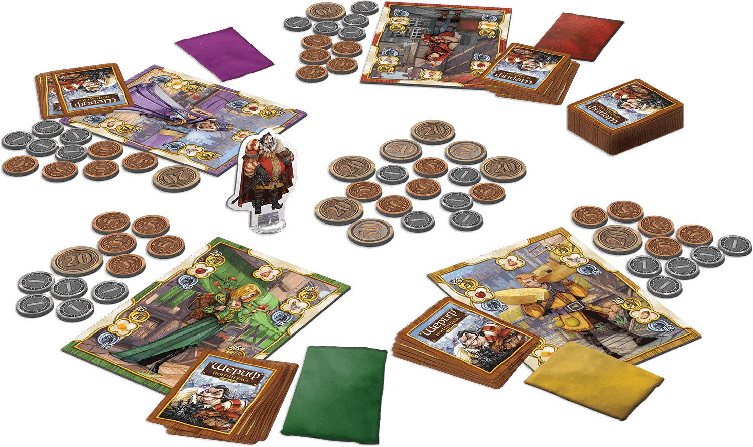 Шериф Ноттингема 2-е издание (Sheriff of Nottingham 2nd Edition) (UA)  Games7Days - Настольная игра (SN002U) Купить по цене 1590 грн грн. в  Украине | Интернет-Магазин ROZUM