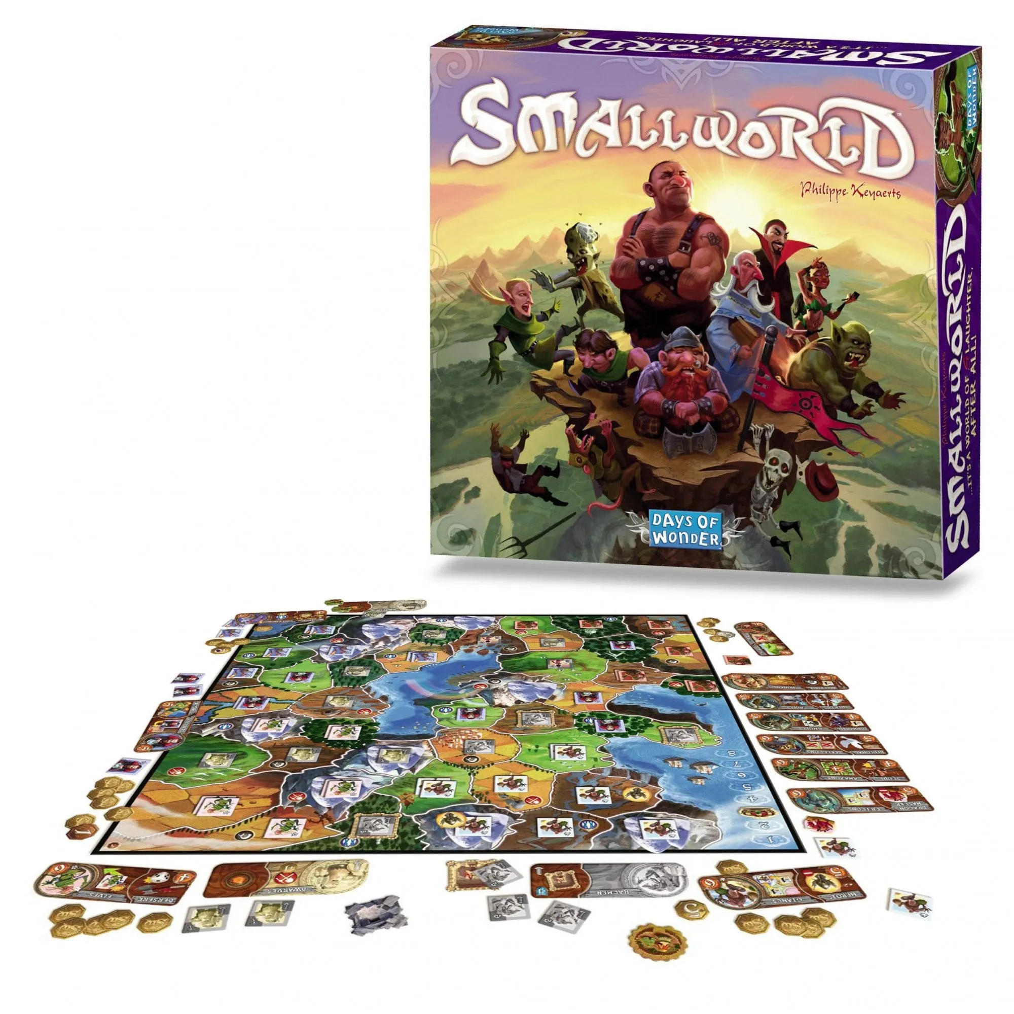 Small World (Маленький мир) (EN) Days of Wonder - Настольная игра (DOW7901)  Купить по цене 2876 грн грн. в Украине | Интернет-Магазин ROZUM