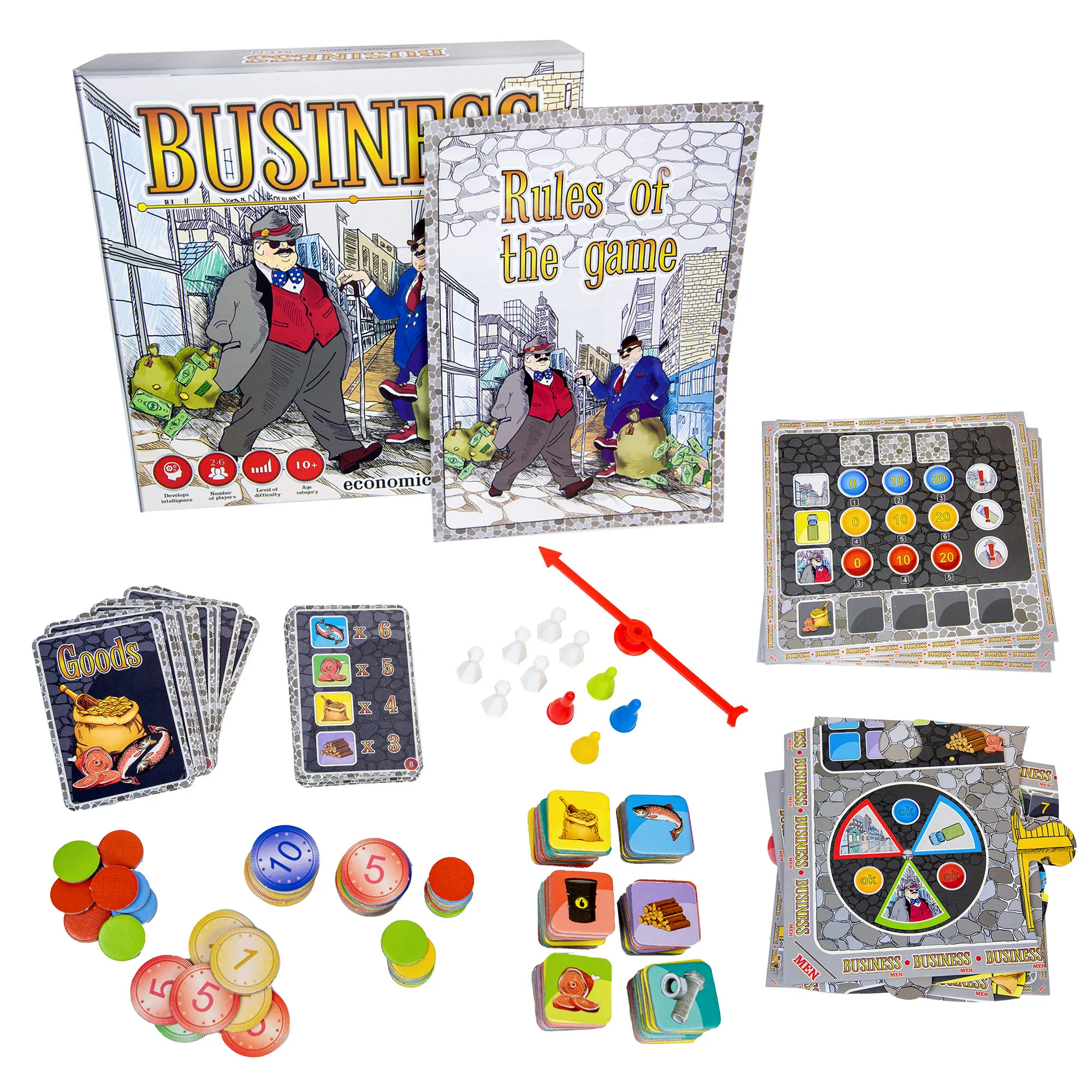 Настольная игра Strateg Business men экономическая на английском языке  (30515) Купить по цене 888 грн грн. в Украине | Интернет-Магазин ROZUM