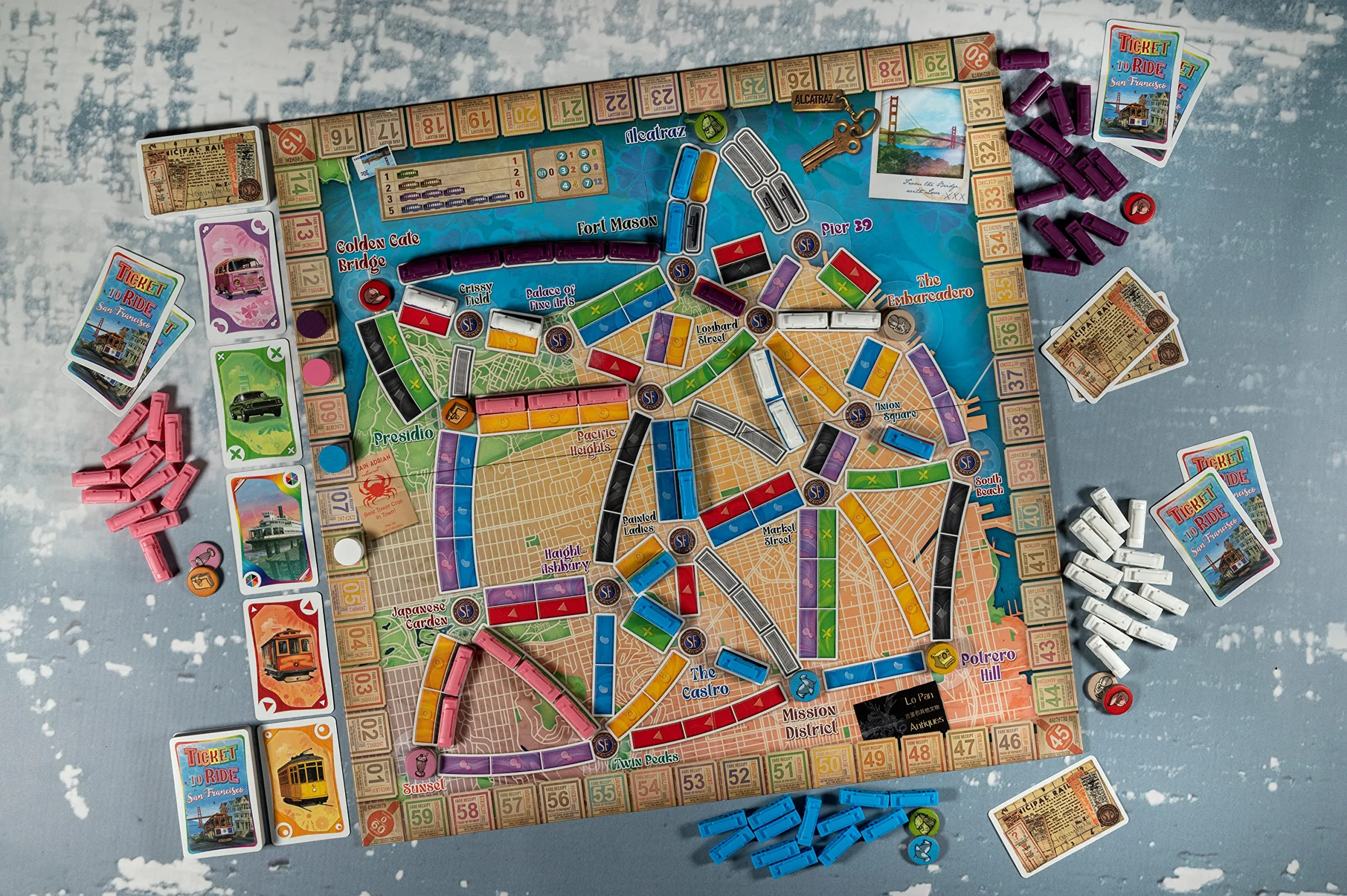 Билет на поезд - Сан Франциско (Ticket to Ride: San Francisco) (EN) Days of  Wonder - Настольна игра Купить по цене 1192 грн грн. в Украине |  Интернет-Магазин ROZUM