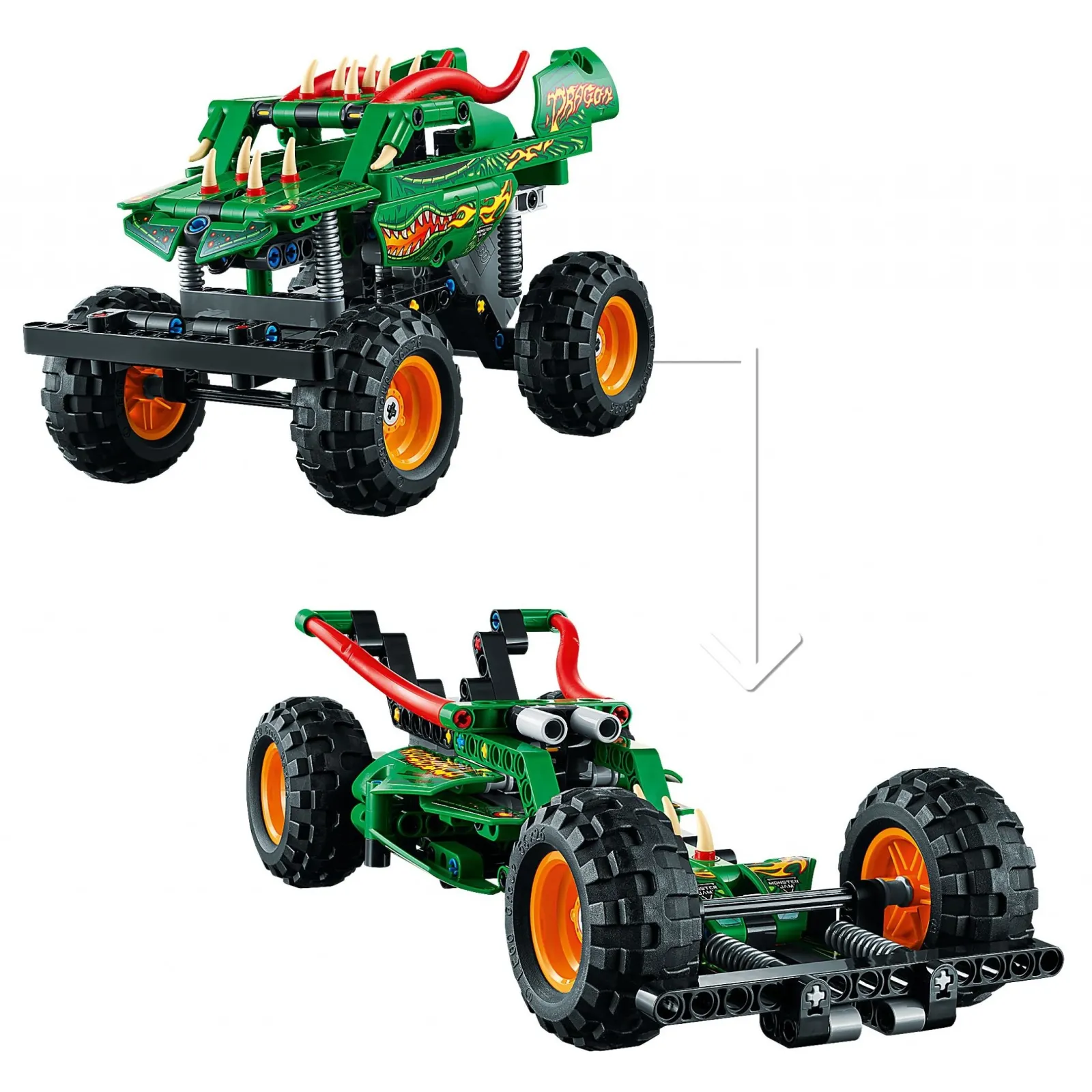 Конструктор LEGO Monster Jam Dragon (42149) Купить по цене 779 грн грн. в  Украине | Интернет-Магазин ROZUM