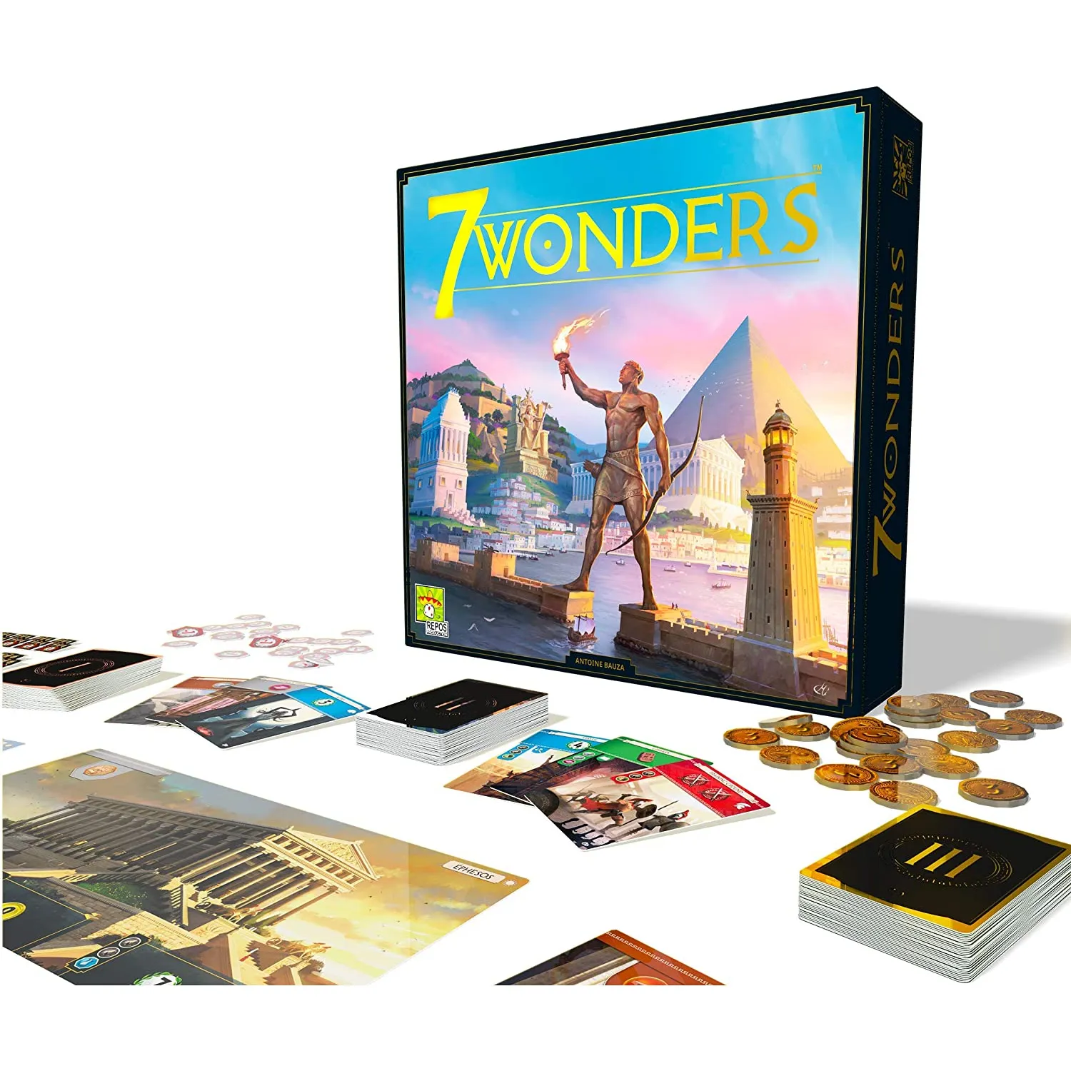 Настольная игра Игромаг 7 Чудес (2-е издание) 7 Wonders (2nd ed.) (англ)  Купить по цене 2173 грн грн. в Украине | Интернет-Магазин ROZUM