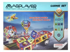 Магнітний конструктор MagPlayer 72 од. (MPB-72)