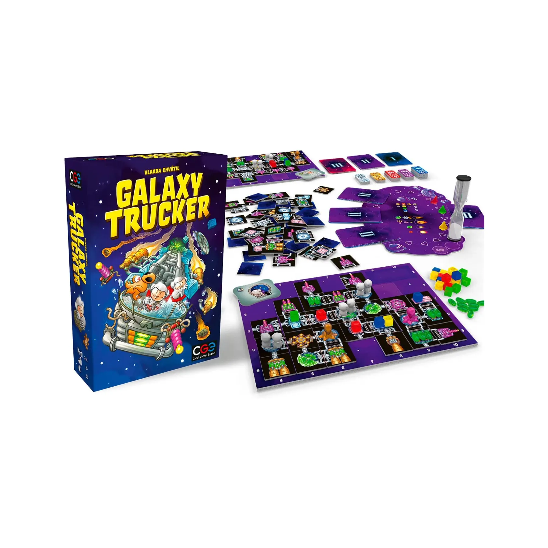 Настольная игра Czech Games Edition Космические дальнобойщики (Galaxy  Trucker) (англ.) Купить по цене 1862 грн грн. в Украине | Интернет-Магазин  ROZUM