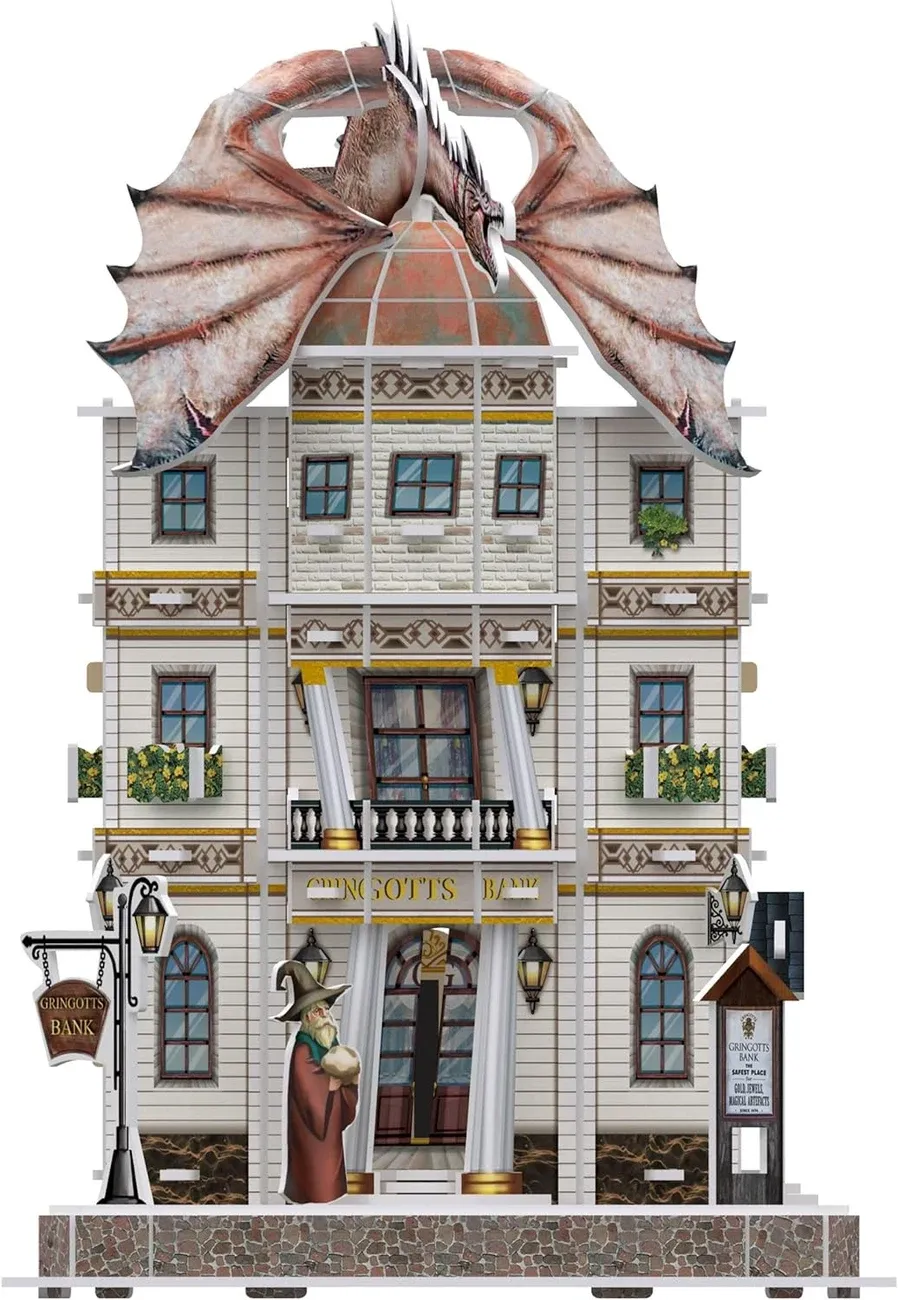 Банк Гринготтс Пазл 3D Гарри Поттер (Gringotts Bank Set 3D puzzle Harry  Potter) 4D Puzz Купить по цене 480 грн грн. в Украине | Интернет-Магазин  ROZUM