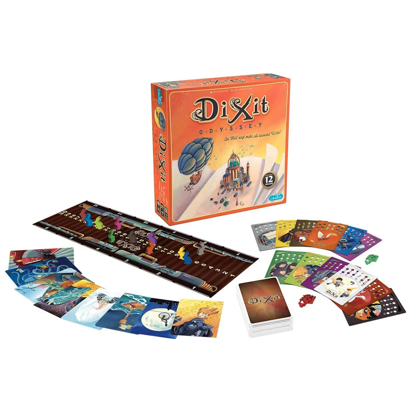 Настольная игра Asmodee Диксит Одиссея (Dixit Odyssey) (франц.) Купить по  цене 1275 грн грн. в Украине | Интернет-Магазин ROZUM