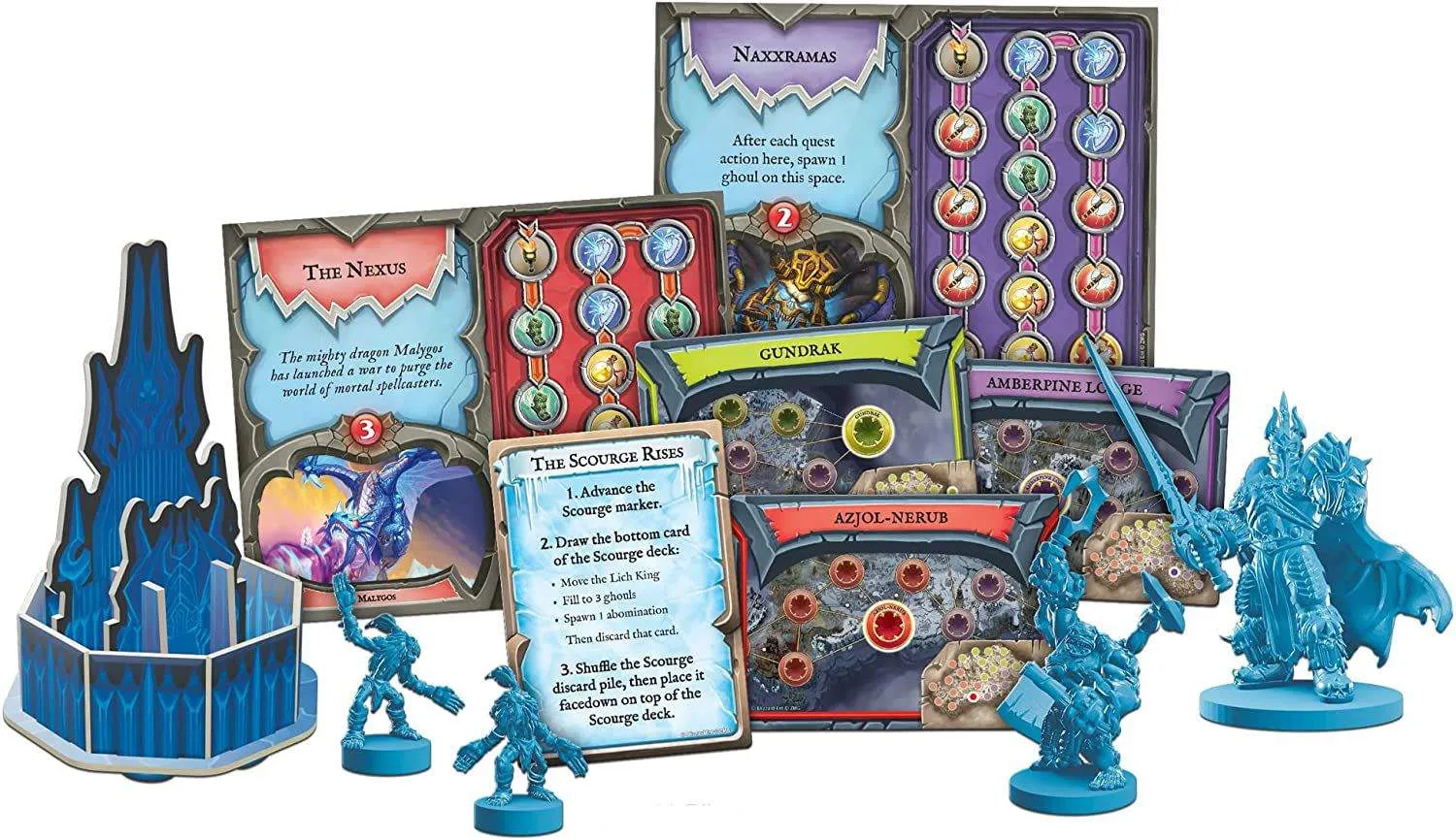 World of Warcraft: Гнев Короля Лича (World of Warcraft: Wrath of the Lich  King Board Game) (EN) Z-Man Games - Настольная игра Купить по цене 3327 грн  грн. в Украине | Интернет-Магазин